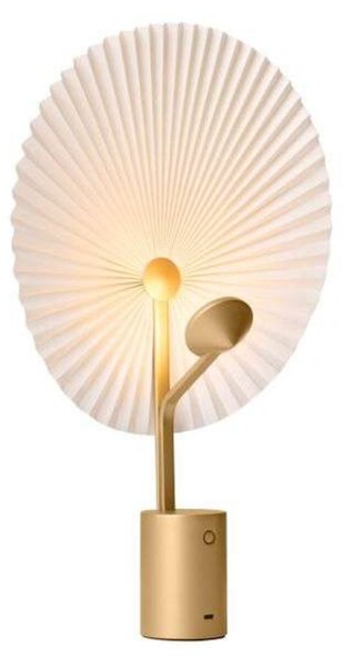Stolne Lampa GEJST, Liris, prigušiv, Zlato / mjed, Dnevna soba, Metal, Dizajn