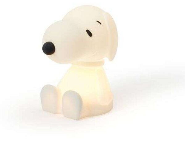 Stolne Lampa Mr Maria, Snoopy, prigušiv, Bijela, Dječja soba, Plastika, Stanovanje mladih