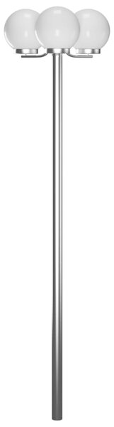 VidaXL Vrtna svjetiljka na stupu s 3 glave 220 cm