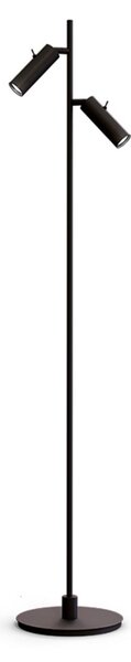 Podne Lampa Herstal, Crno, Dnevna soba, Metal