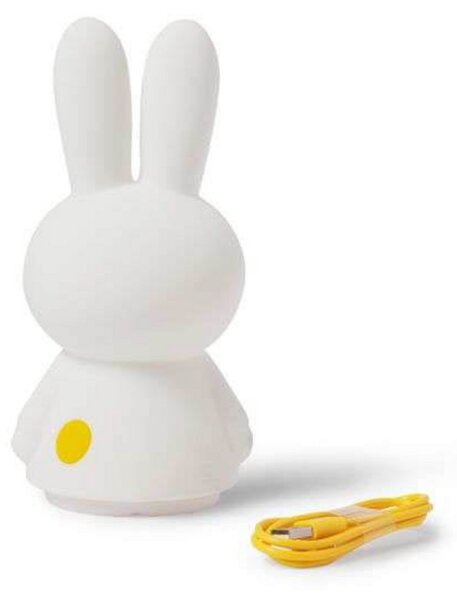 Stolne Lampa Mr Maria, Miffy Shines Light, prigušiv, Bijela, Dječja soba, Plastika, Stanovanje mladih