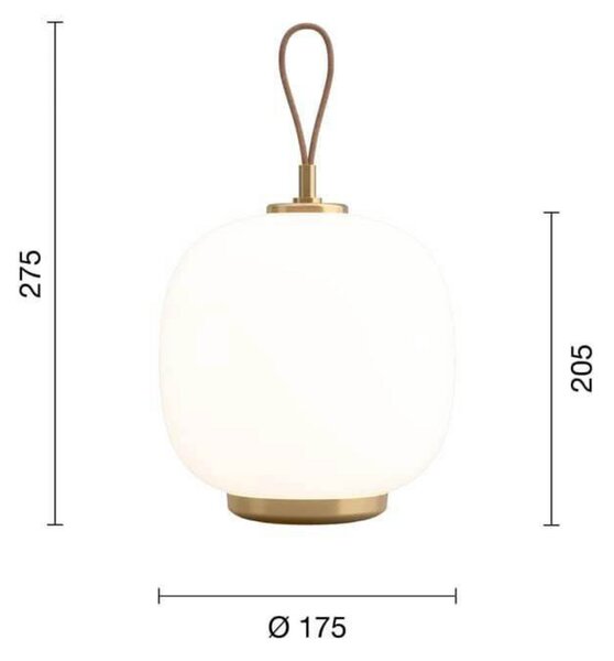 Stolne Lampa Louis Poulsen, Bijela, Dnevna soba, Staklo