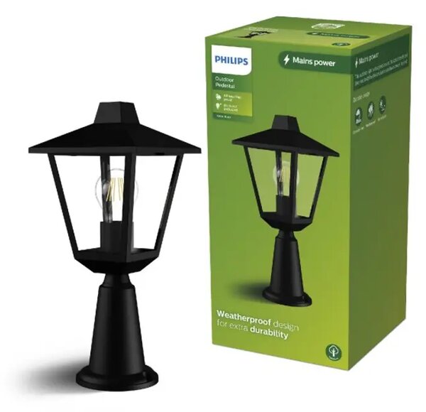 PHILIPS vanjska LED svjetiljka KINNO privjesni MAX 25W crna 8720169351431