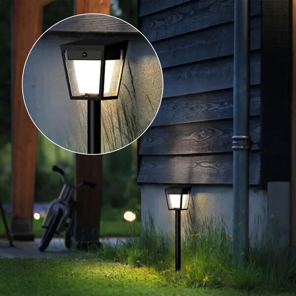 PHILIPS solarna LED svjetiljka NISSA privjesni 30K crna IR 8720169362147