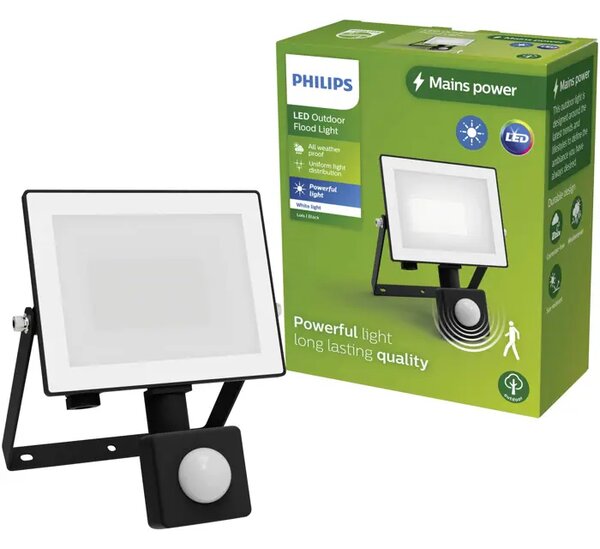 PHILIPS vanjska LED svjetiljka LOIS FLOOD crna 20W 30K IR 8720169365186