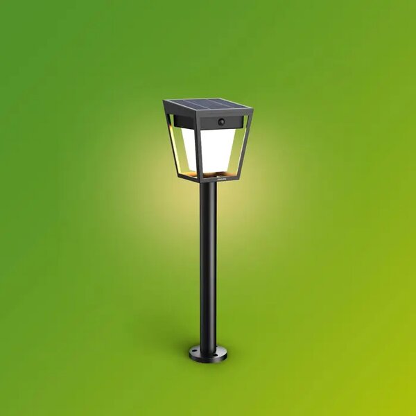 PHILIPS solarna LED svjetiljka NISSA privjesni 30K crna IR 8720169362147
