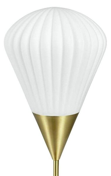 Stolne Lampa Dyberg Larsen, Zlato / mjed, Dnevna soba, Staklo