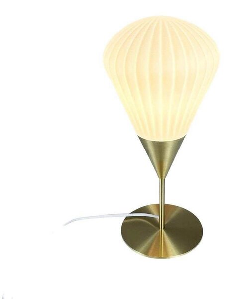 Stolne Lampa Dyberg Larsen, Zlato / mjed, Dnevna soba, Staklo