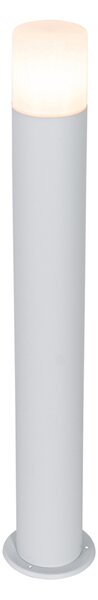 Samostojeća vanjska svjetiljka bijela s opalnim sjenilom 70 cm - Odense