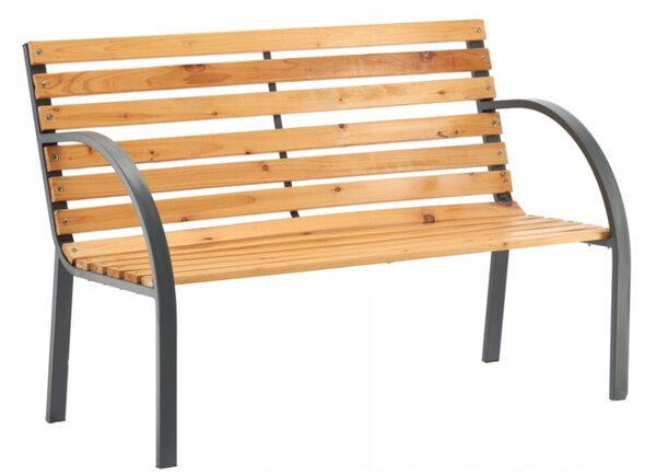Drvena vrtna klupa 120 x 60 x 80 cm