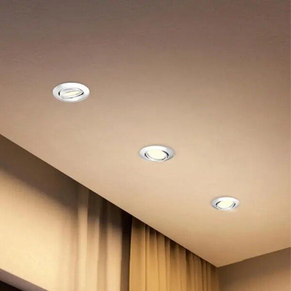 PHILIPS LED downlight PERIDOT ugradbeni KIT okrugla 7W bijela #8720169392601 8720169392601