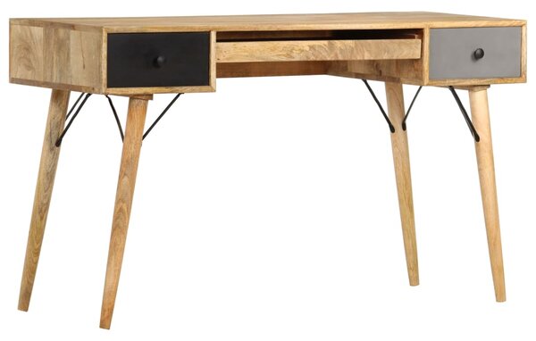 VidaXL Radni stol s ladicama 130 x 50 x 80 cm od masivnog drva manga