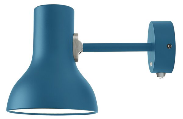 Zidne Svjetiljka Anglepoise, Type 75 Mini, prigušiv, Plava, Dnevna soba, Metal, Dizajn