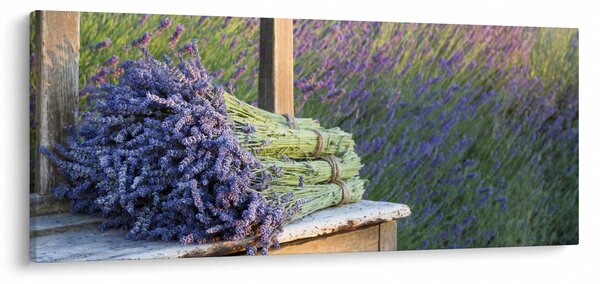 Slika - Grozdovi lavande (120x50 cm)
