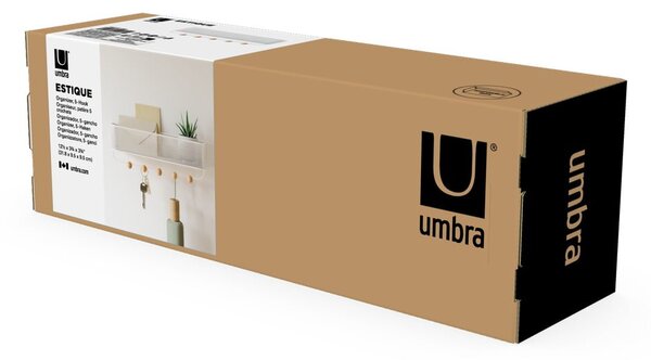 Zidni metalni držač za ključeve Estique - Umbra