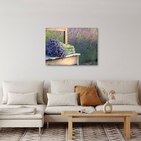 Slika - Grozdovi lavande (70x50 cm)