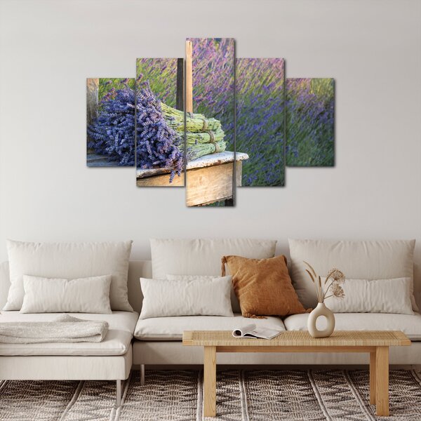 Slika - Grozdovi lavande (150x105 cm)