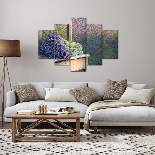Slika - Grozdovi lavande (150x105 cm)