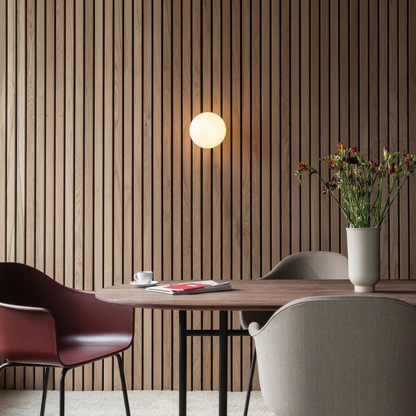 Stropne Svjetiljka Audo Copenhagen, TR Bulb, prigušiv, Crno, Dnevna soba, Staklo, Dizajn