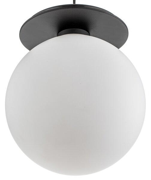Stropne Svjetiljka Audo Copenhagen, TR Bulb, prigušiv, Crno, Dnevna soba, Staklo, Dizajn