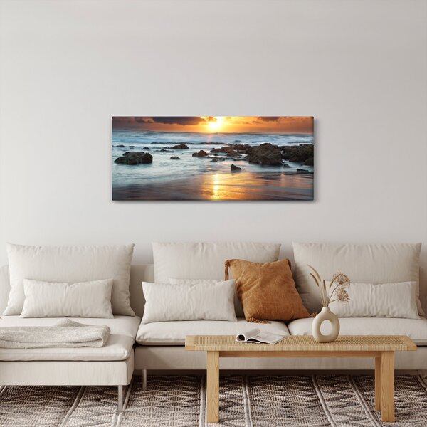 Slika - Suncem okupano more (120x50 cm)