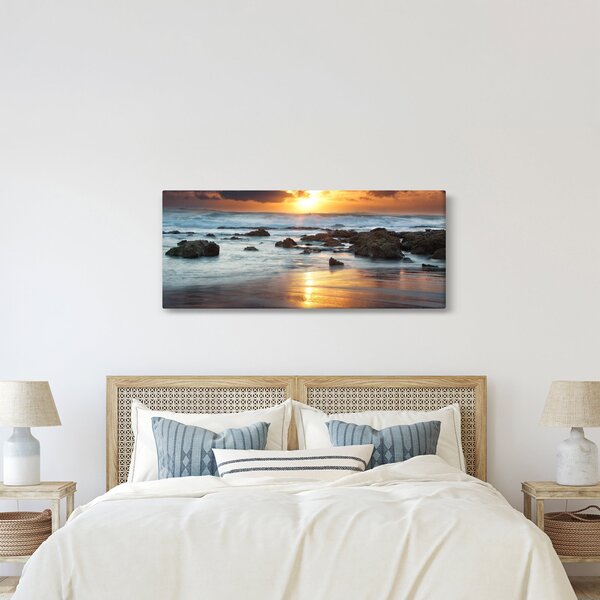 Slika - Suncem okupano more (120x50 cm)