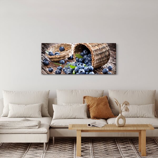 Slika - Sočne borovnice (120x50 cm)
