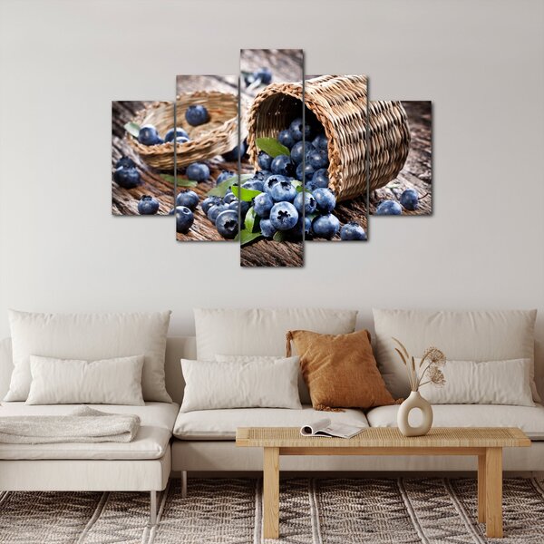 Slika - Sočne borovnice (150x105 cm)