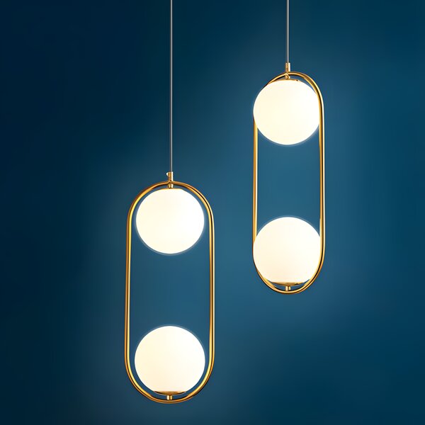 Lampa Viseća G134-2CP GOLD