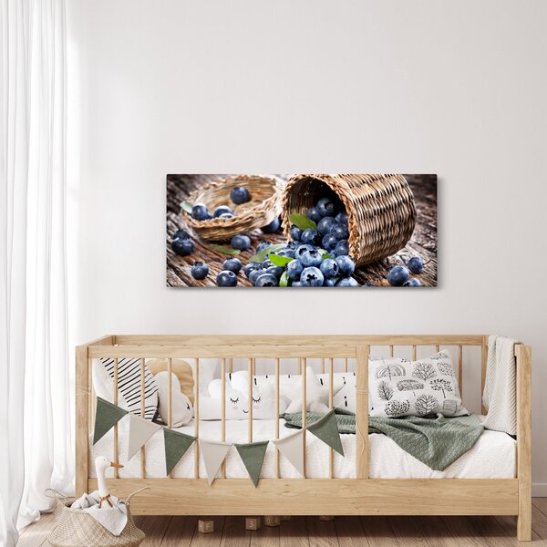Slika - Sočne borovnice (120x50 cm)