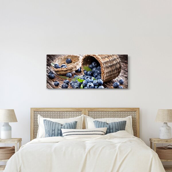 Slika - Sočne borovnice (120x50 cm)