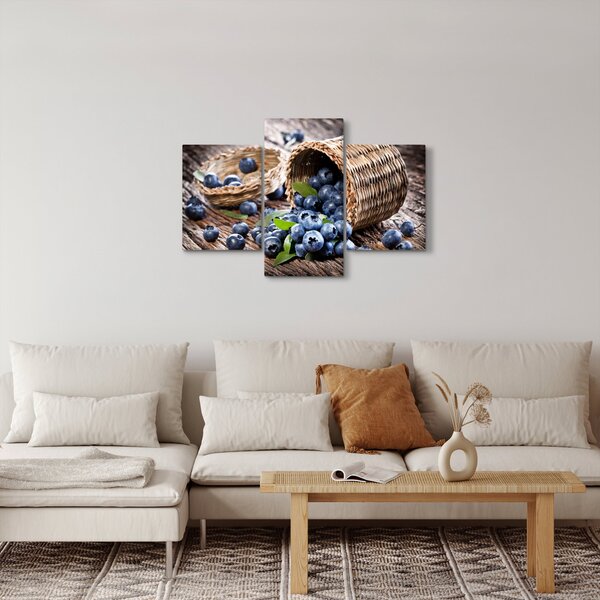 Slika - Sočne borovnice (90x60 cm)