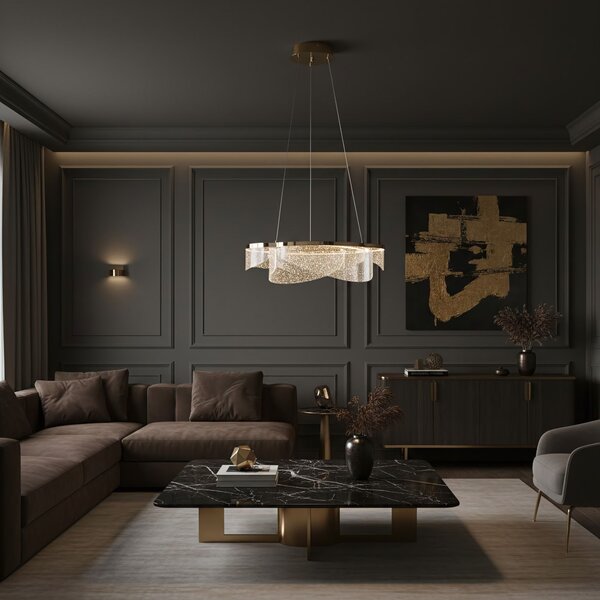 Luster LED G138-CP 50cm Gold