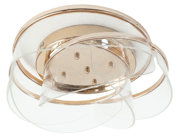 Stropni luster G139-C GOLD LED