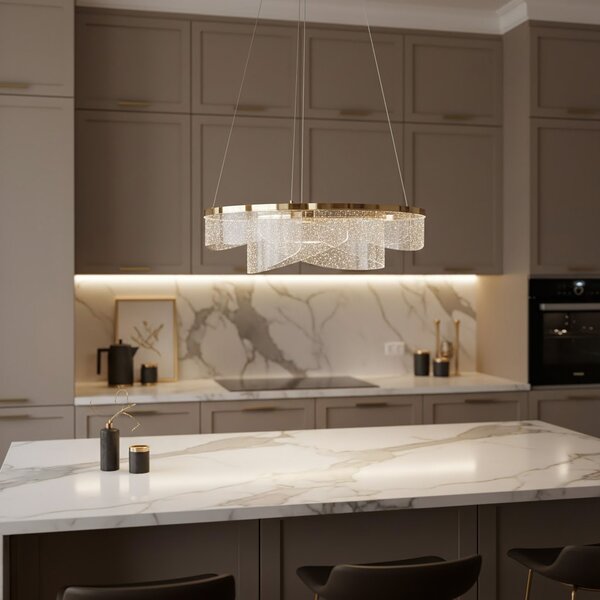 Luster LED G138-CP 50cm Gold