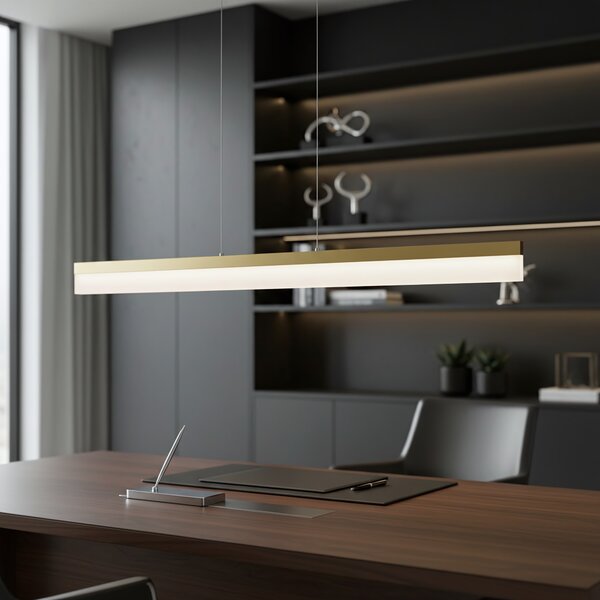 Luster LED APP1694-CP 120 cm Brush Gold