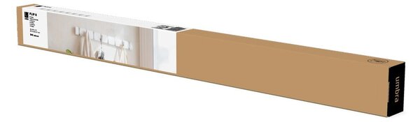 Zidna vješalica od drva bijele topole Flip - Umbra