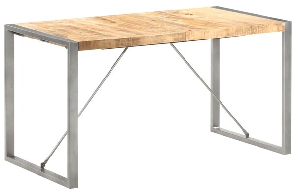 VidaXL Blagovaonski stol 140x70x75 cm od masivnog grubog drva manga