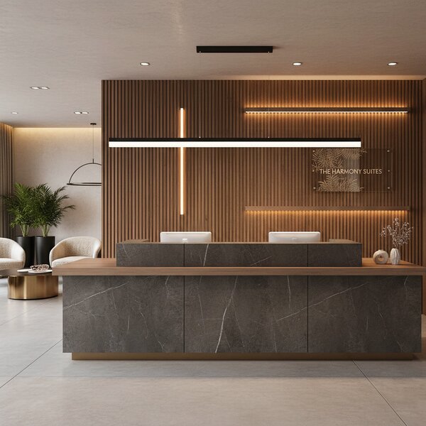 Luster LED APP1695-CP 200 cm Black