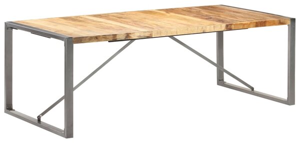 VidaXL Blagovaonski stol 220x100x75 cm od masivnog grubog drva manga