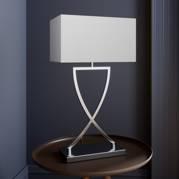 Stolne Lampa Lucande, Evaine, Metalik, Dnevna soba, Metal, Moderan