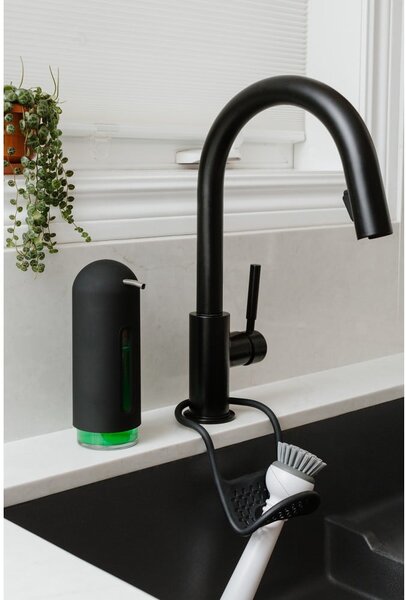 Crni plastični dozator za sapun 350 ml Penguin - Umbra