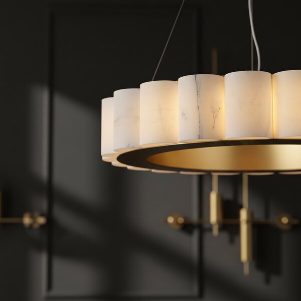 Luster APP1801-CP 50 cm Brush Gold