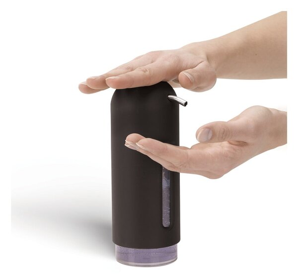Crni plastični dozator za sapun 350 ml Penguin - Umbra