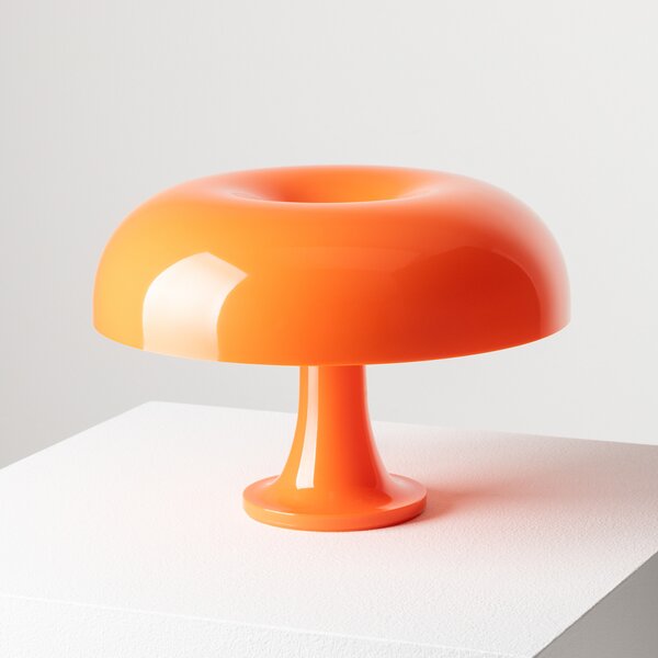 Stolne Lampa Artemide, Nessino, Naranča, Dnevna soba, Plastika, Dizajn