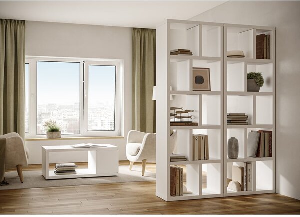 Bijela biblioteka 70x198 cm Berlin – TemaHome