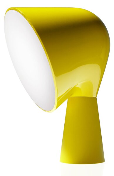 Stolne Lampa Foscarini, Binic, Žuta, Dnevna soba, Plastika, Dizajn