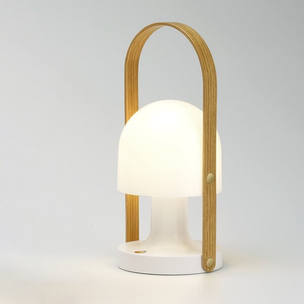 Stolne Lampa MARSET, FollowMe Plus, prigušiv, Drvo, Dnevna soba, Drvo, Dizajn