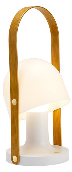 Stolne Lampa MARSET, FollowMe Plus, prigušiv, Drvo, Dnevna soba, Drvo, Dizajn