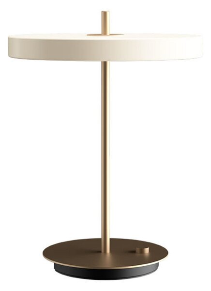 Stolne Lampa UMAGE, Asteria Table, prigušiv, Bijela, Dnevna soba, Aluminij, Dizajn
